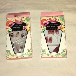 Never been used press on nails